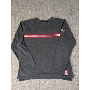 Vtg Aeropostale 19A87 Athletic Dept Men's T-Shirt Long Sleeve Pullover Gray Sz M